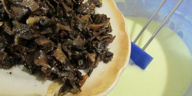 Рецепт плавленного сыра с грибами и зеленью