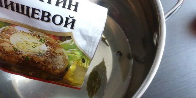 Рецепт помидоров с заливным из курицы