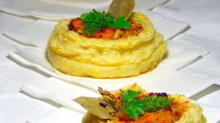 Рецепт Пряной закуски с жареной малосольной сельдью