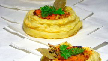 Рецепт Пряной закуски с жареной малосольной сельдью