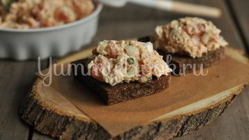 Рецепт Рийета из красной рыбы