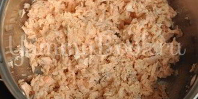 Рецепт рийета из красной рыбы