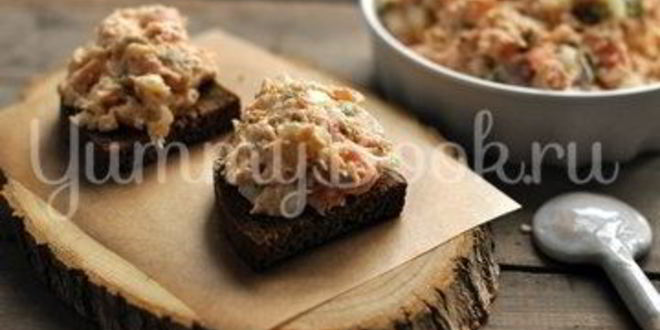 Рецепт рийета из красной рыбы