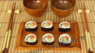 Рецепт Домашних суш