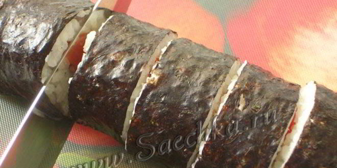 Рецепт домашних суш