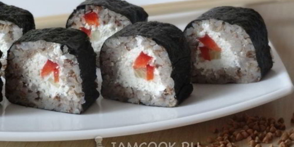 Как приготовить гречневые роллы