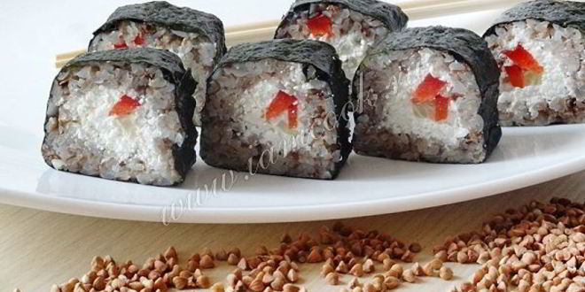 Рецепт гречневых роллов