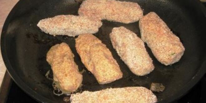 Рецепт куриных котлеток-роллов