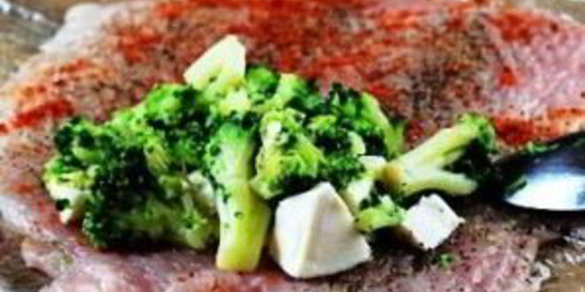 Рецепт куриных роллов, фаршированных брокколи и сыром