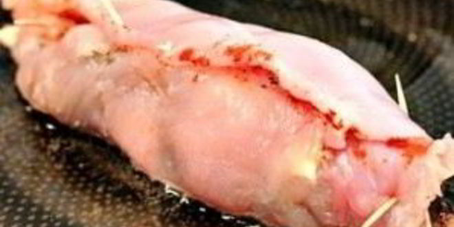 Рецепт куриных роллов, фаршированных брокколи и сыром