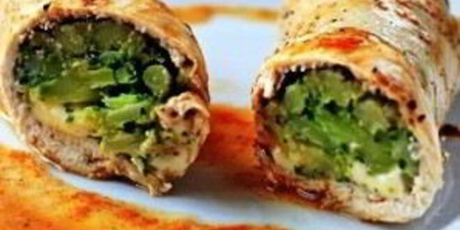 Рецепт куриных роллов, фаршированных брокколи и сыром
