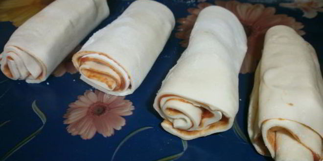 Рецепт пиццы-роллов