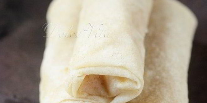 Рецепт рисовых блинчиков для спринг-роллов