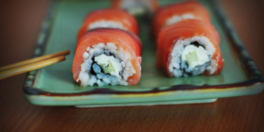 Как приготовить ролл филадельфия