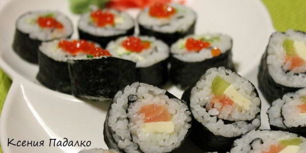 Как приготовить роллы ассорти