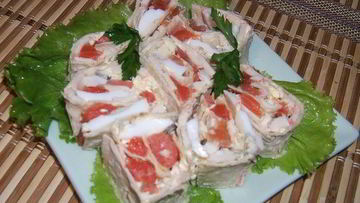 Рецепт Роллов из лаваша