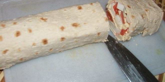 Рецепт роллов из лаваша