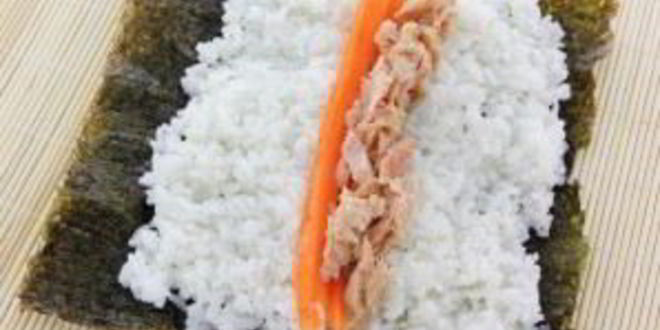 Рецепт роллов с консервированным тунцом