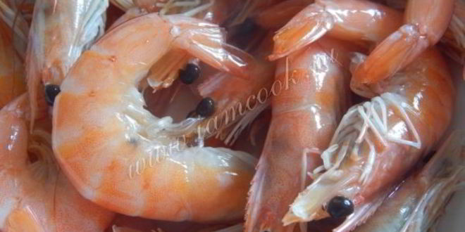 Рецепт роллов с креветками и огурцом