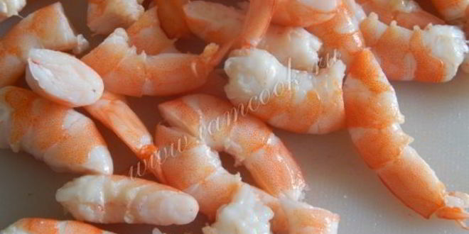 Рецепт роллов с креветками и огурцом