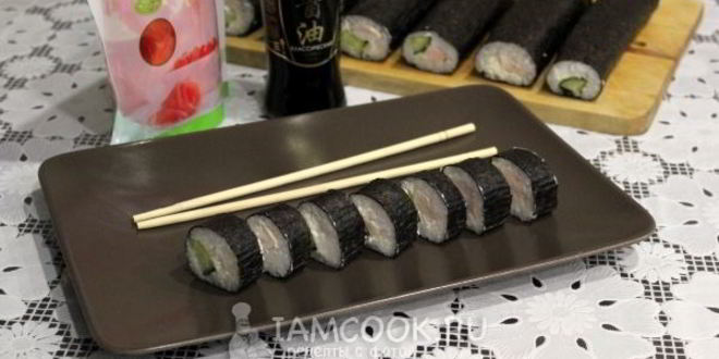 Рецепт роллов с курицей