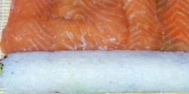 Рецепт роллов с лососем