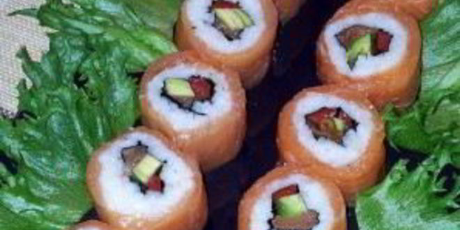 Рецепт роллов с лососем