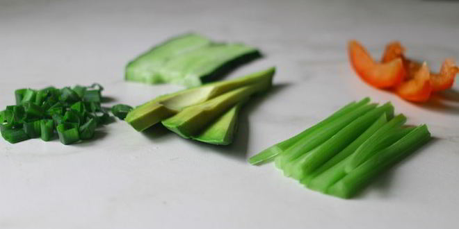 Рецепт роллов с мидиями и овощами