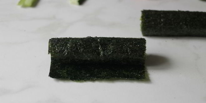 Рецепт роллов с мидиями и овощами