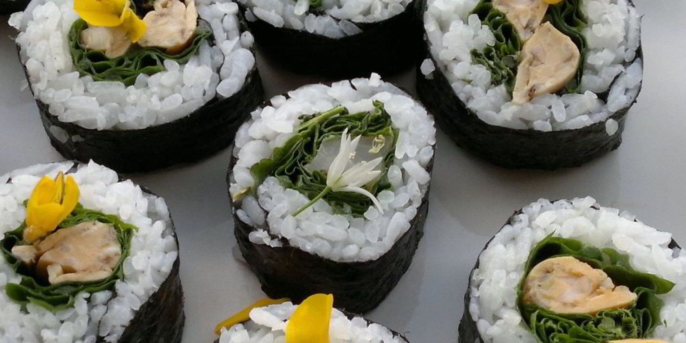 Как приготовить роллы с мидиями