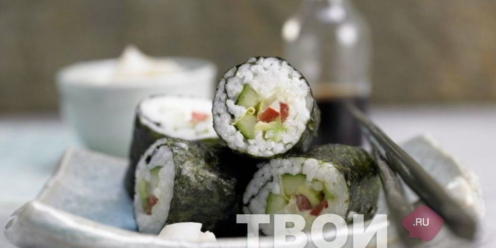 Как приготовить роллы с огурцом