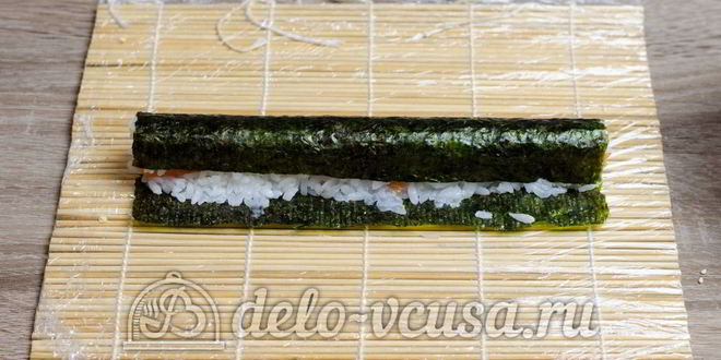 Рецепт роллов с семгой сяке маки