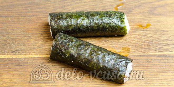 Рецепт роллов с семгой сяке маки