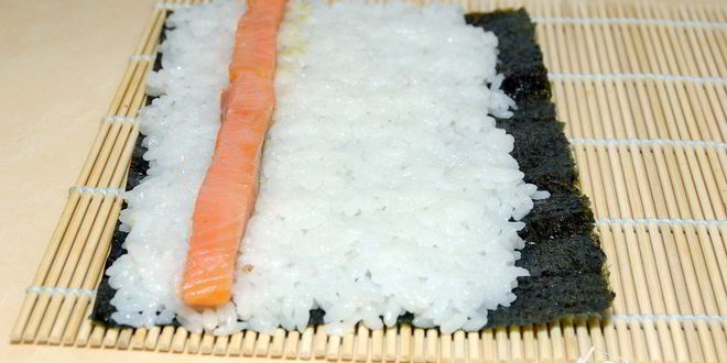 Рецепт роллов с семгой
