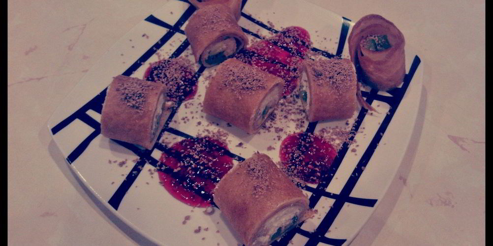 Как приготовить сладкие роллы с творожным кремом