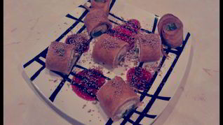 Рецепт Сладких роллов с творожным кремом