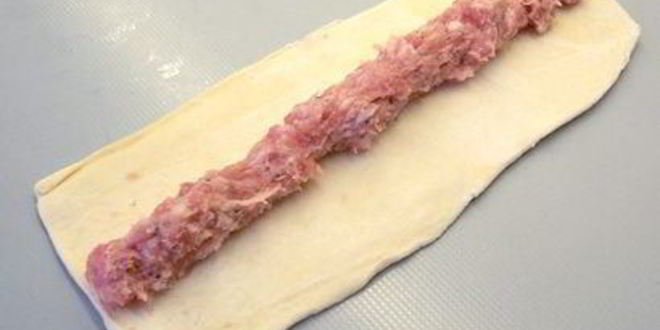 Рецепт советских роллов — сосиски в тесте