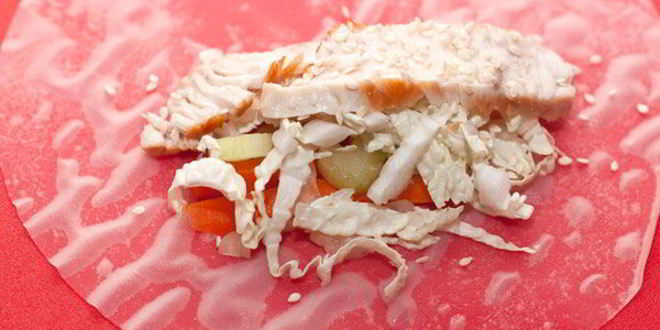 Рецепт спринга роллы с индейкой