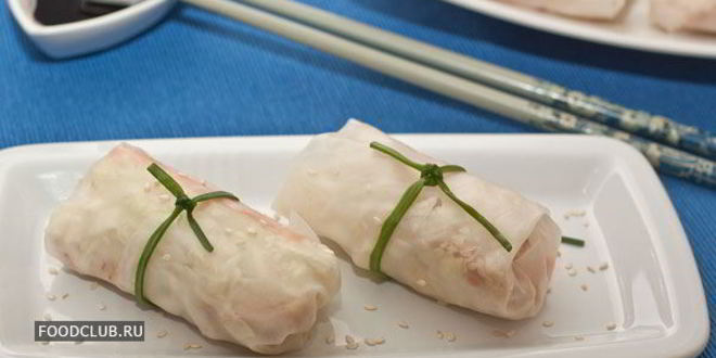 Рецепт спринга роллы с индейкой