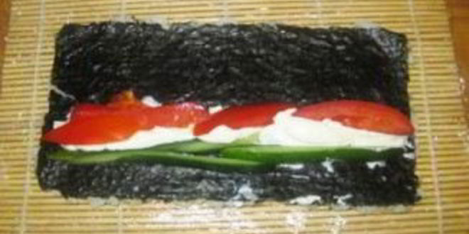 Рецепт вегетарианских роллов