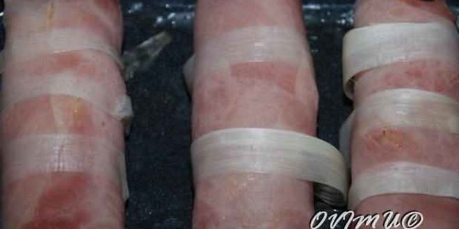 Рецепт ветчино-картофельных роллы