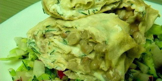 Рецепт витаминного сытного ролла