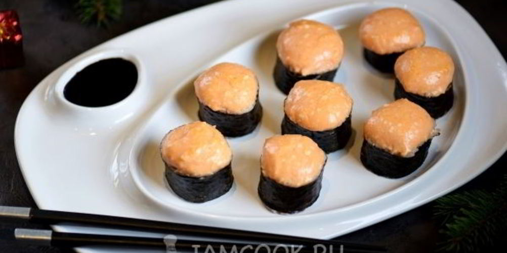 Как приготовить запеченные роллы с креветками