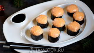 Рецепт Запеченных роллов с креветками