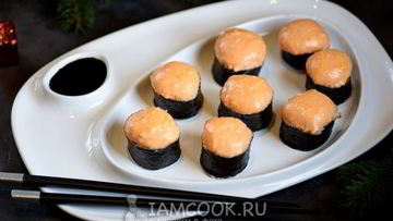 Рецепт Запеченных роллов с креветками