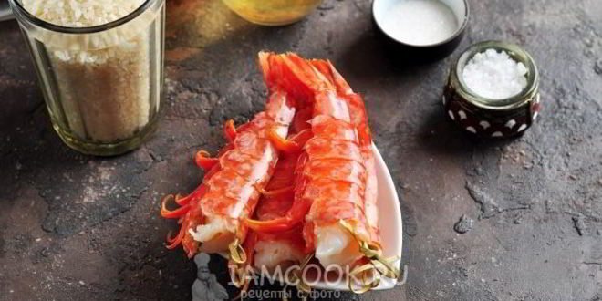 Рецепт запеченных роллов с креветками