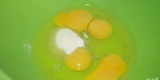 Рецепт бисквитного рулета