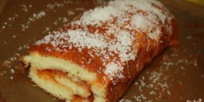 Рецепт бисквитного рулета