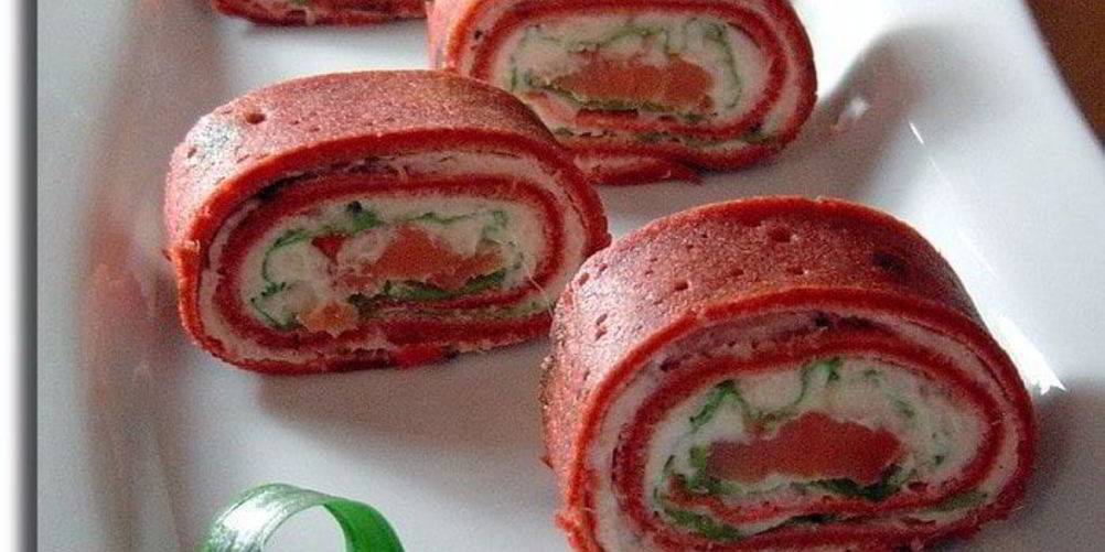 Как приготовить блинные рулетики сюрприз