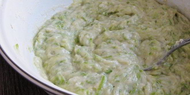 Рецепт кабачкового рулета с творожной начинкой